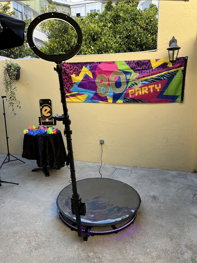Ring light setup