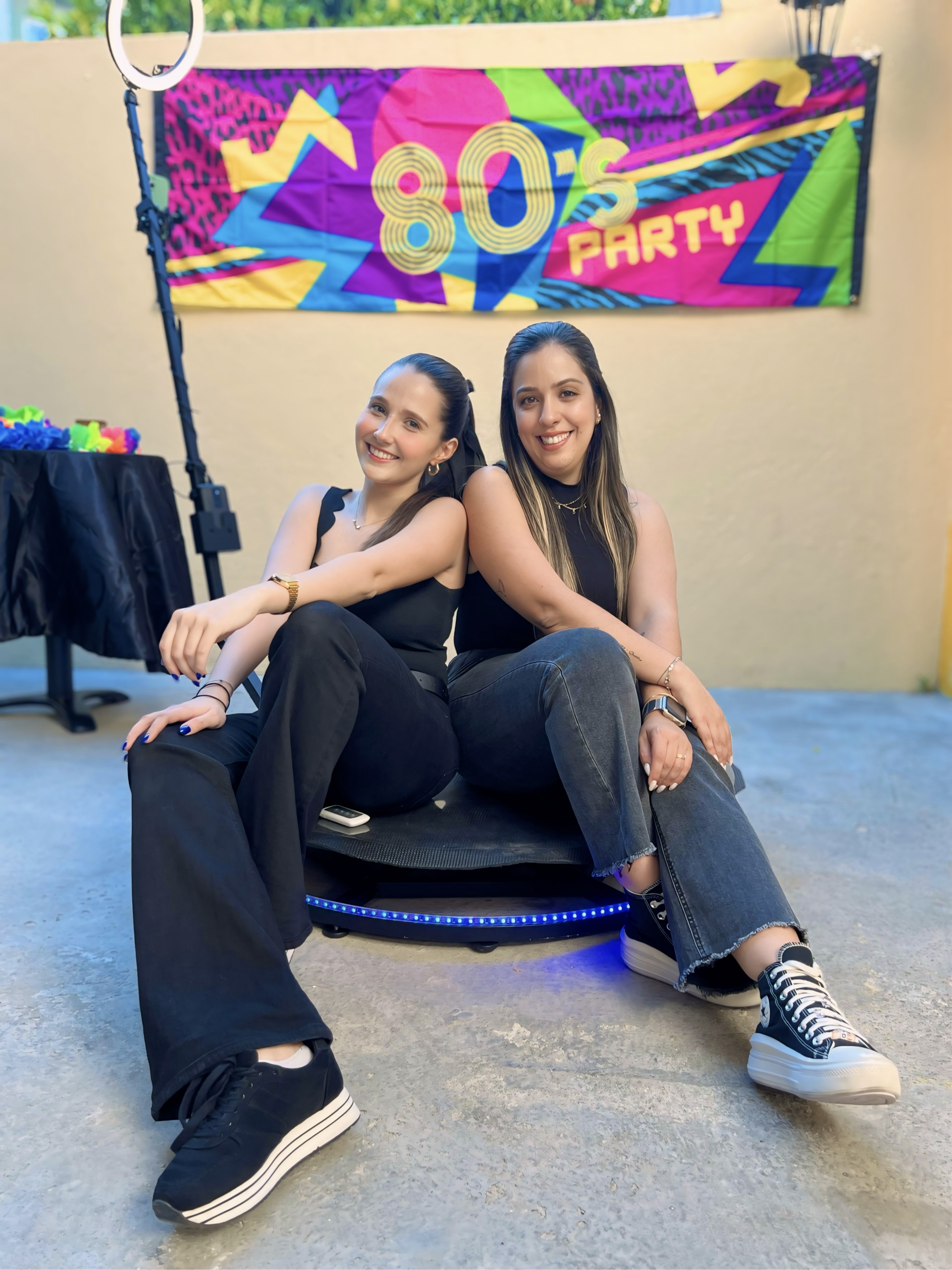 Chicas fiesta 80s